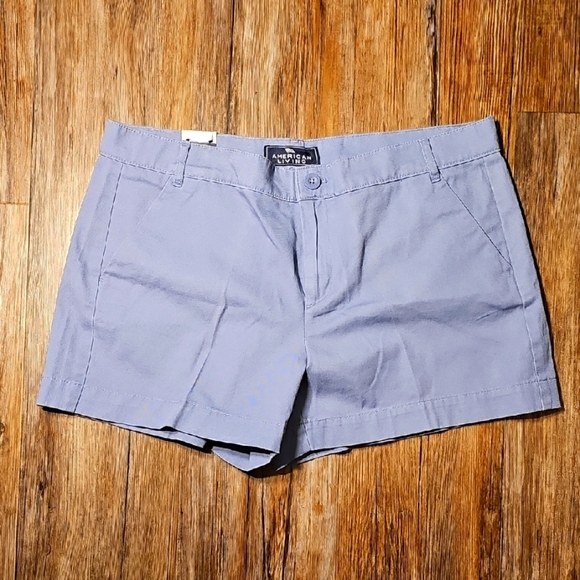NWT Womens American Living Casual Blue Women Shorts Sz 10 - Picture 1 of 6